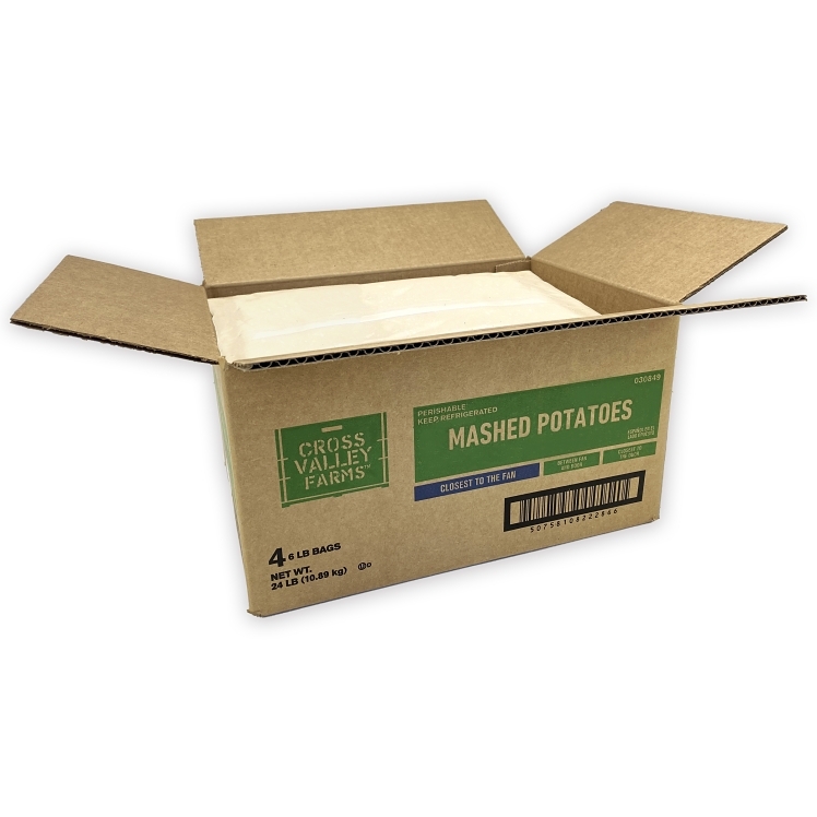CROSS VALLEY FARMS POTATO MASHED SKINLESS WHITE
