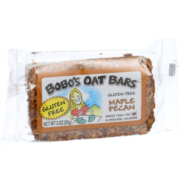 BOBO'S MAPLE PECAN OAT BARS
