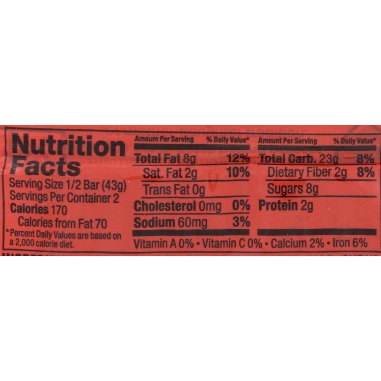 BOBO'S MAPLE PECAN OAT BARS