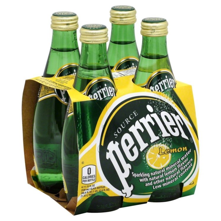 PERRIER SPARKLING LEMON WATER