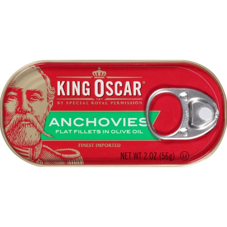 KING OSCAR FLAT ANCHOVIES