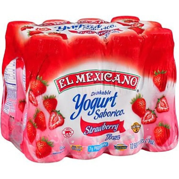 EL MEXICANO DRINK STRAWBERRY YOGURT