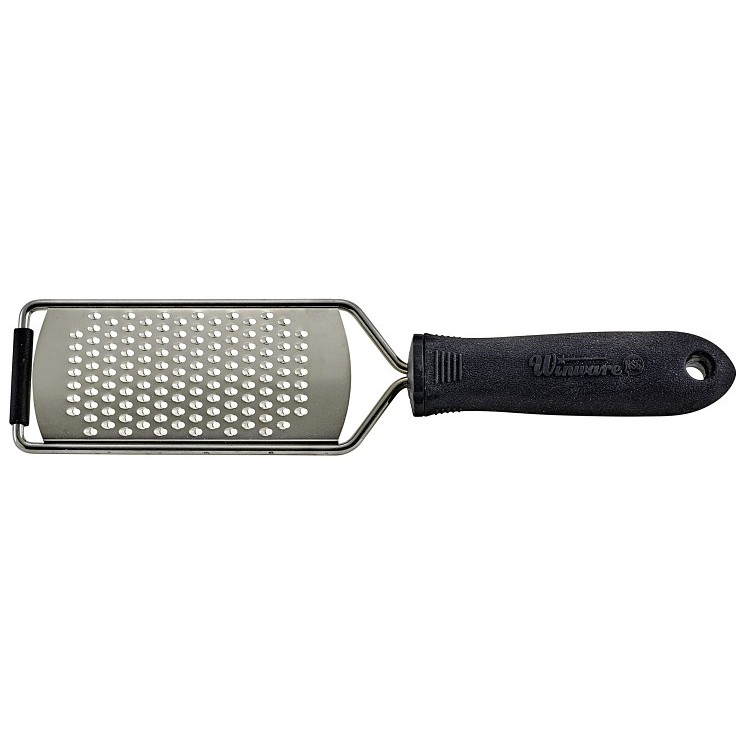 WINWARE BLACK SOFT GRIP HANDLE 10 INCH STAINLESS STEEL GRATER