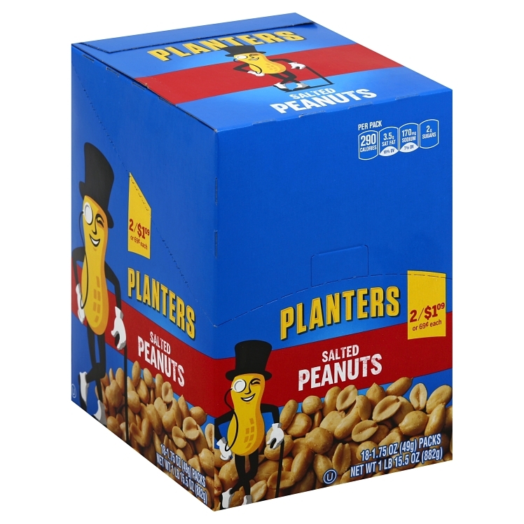 PLANTERS SALTED PEANUTS