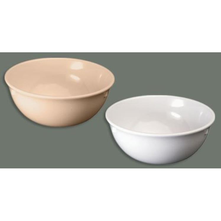 WINCO NAPPY BOWL 15 OUNCE MELAMINE WHITE
