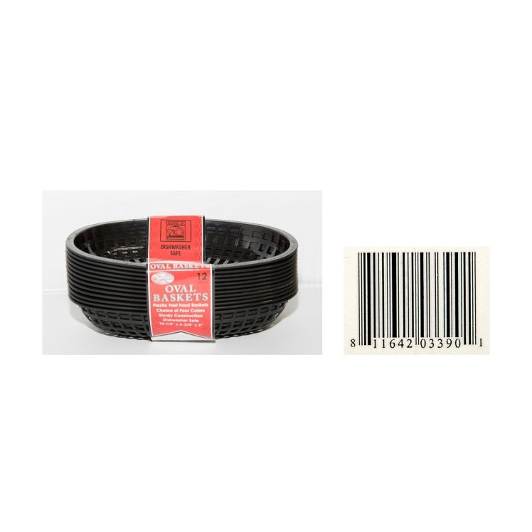 Winware Plastic X X Food Basket