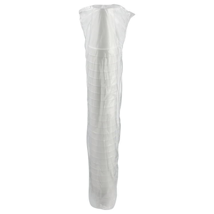 MONOGRAM WHITE FOAM CUP 16 OZ