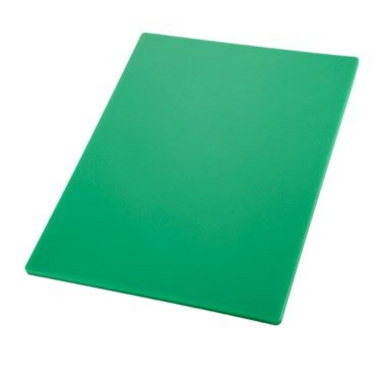 WINCO CUTTING BOARD GREEN 15 X 20 INCH NSF CERTIFIED