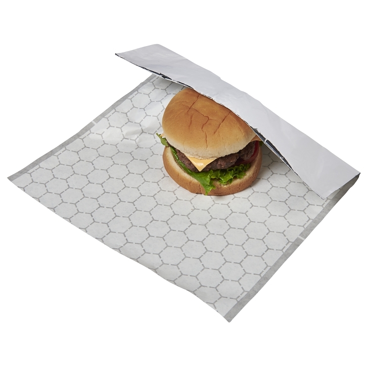 MONOGRAM 10.5IN X 14IN FOIL SANDWICH WRAP SHEETS