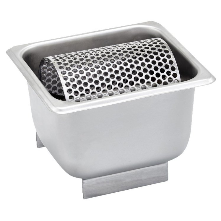 WINCO 7 PERFORATED BUTTER ROLLER SPREADER STAINLESS STEEL