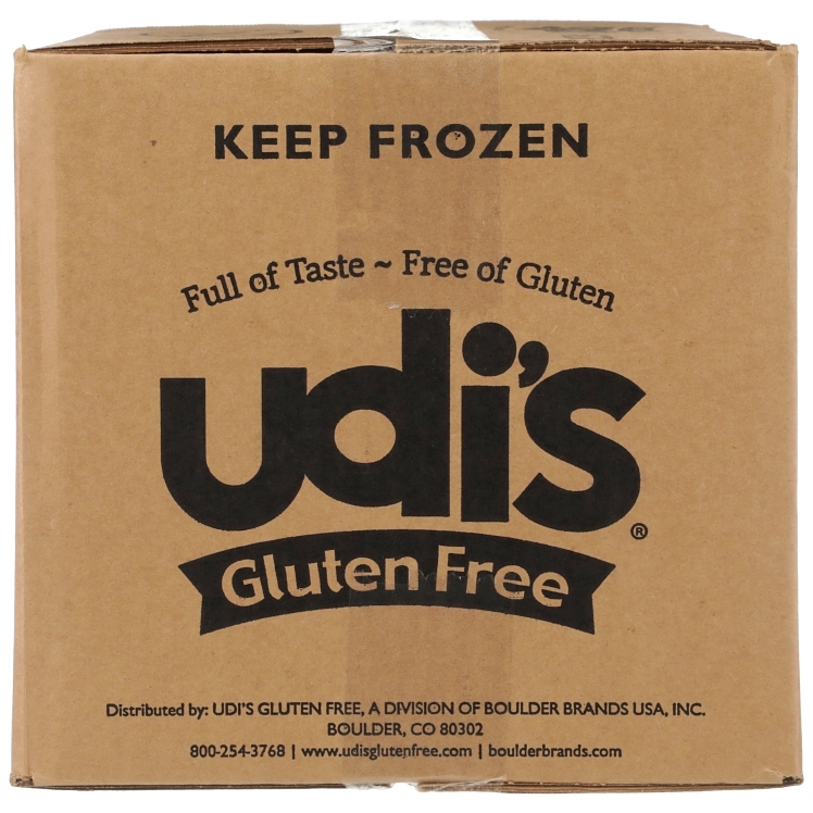 UDI'S WHITE BREAD GLUTEN FREE, 6/24OZ FROZEN