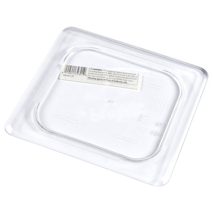 CAMBRO COVER, FOOD PAN 1/6 SIZE POLYCARBONATE