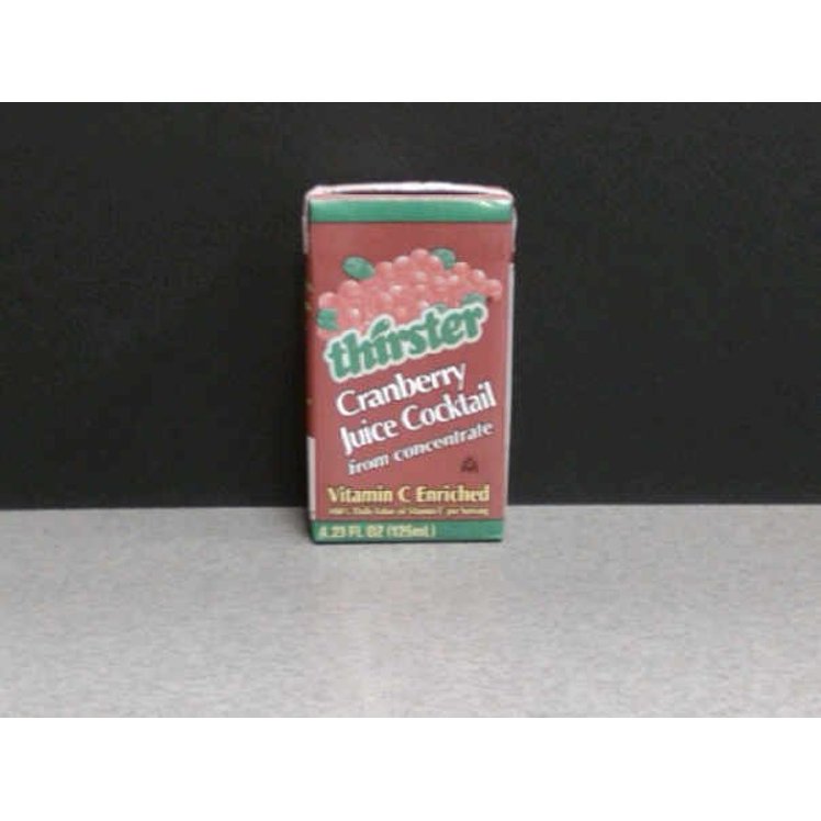 THIRSTER JUICE CRANBERRY DRINK 15% ASPARTIC ACID