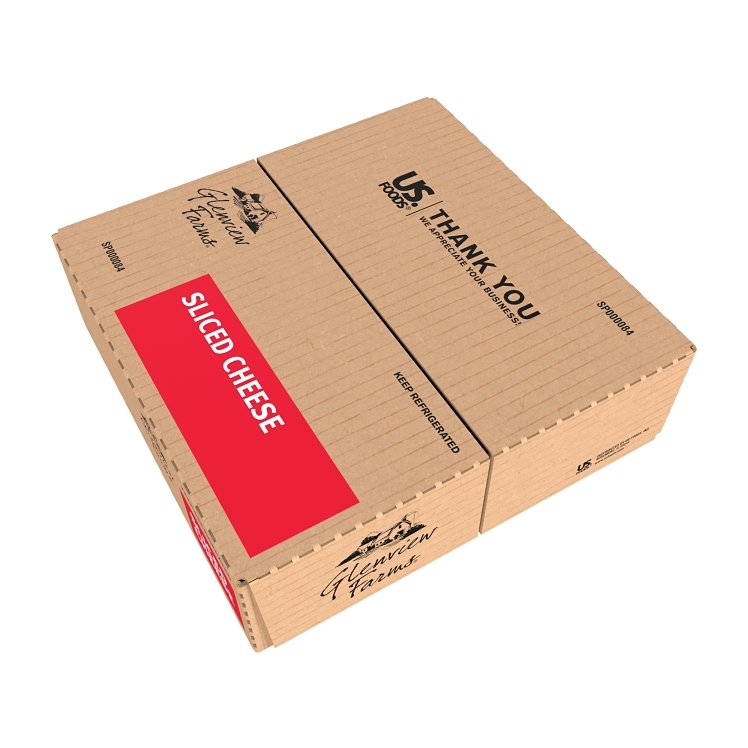 GLENVIEW FARMS YELLOW AMERICAN PROCESSED CHEESE 160 SLICE