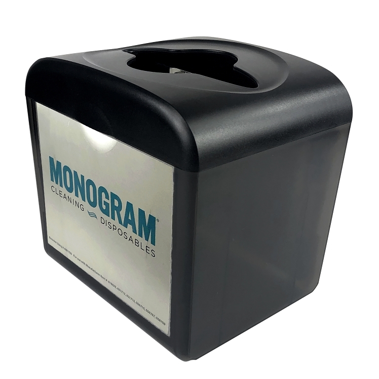 Monogram Napkin Dispenser 7.5x7.77x6.46