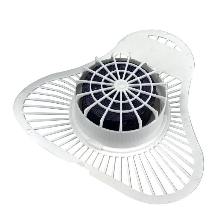 MONOGRAM DEODORIZER, URINAL SCREEN WITH BLOCK