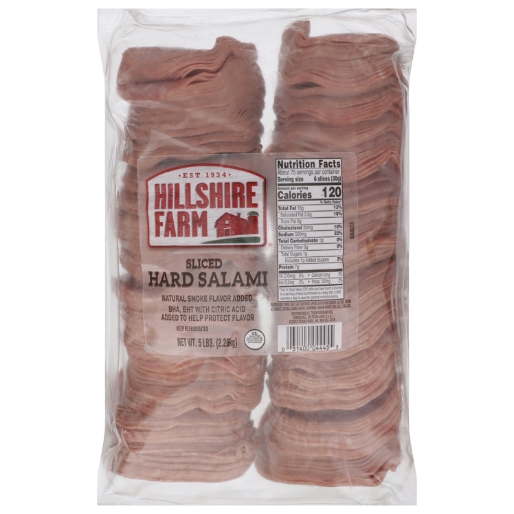 HILLSHIRE SLICED HARD SALAMI