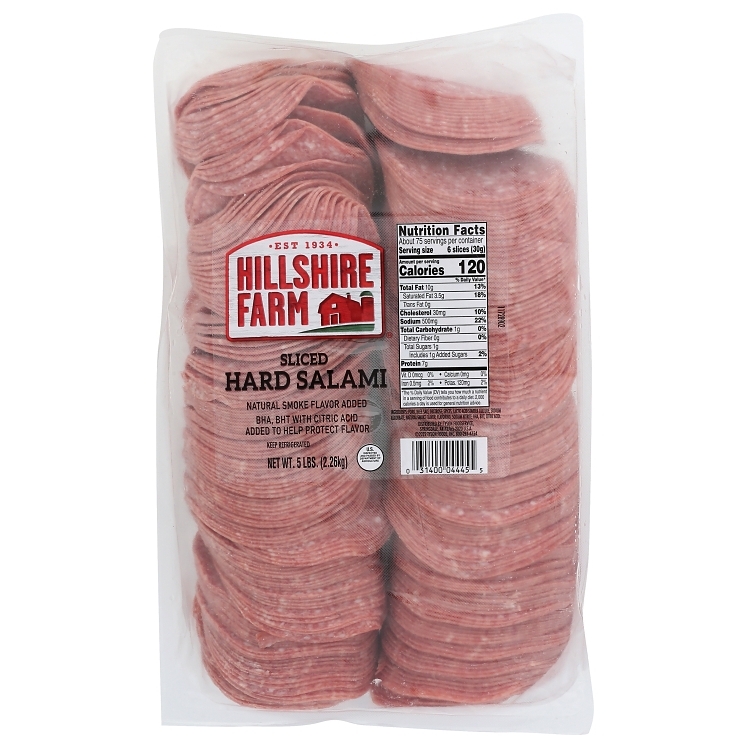 HILLSHIRE SLICED HARD SALAMI