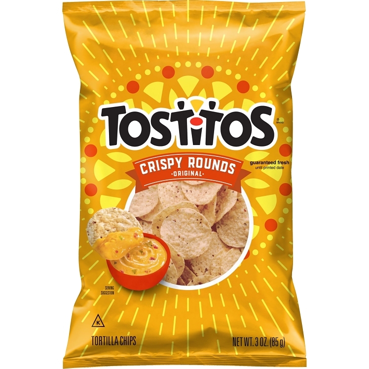 TOSTITOS WHITE ROUND CORN TORTILLA CHIPS