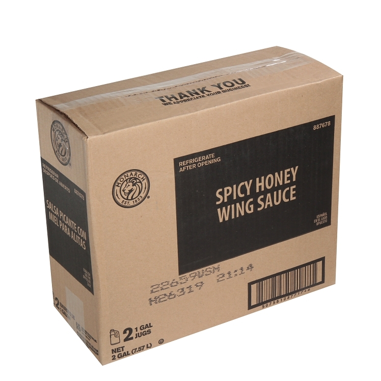 MONARCH SPICY HONEY SAUCE PLASTIC JUG