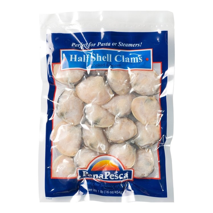 PANAPESCA HALF SHELL CLAMS