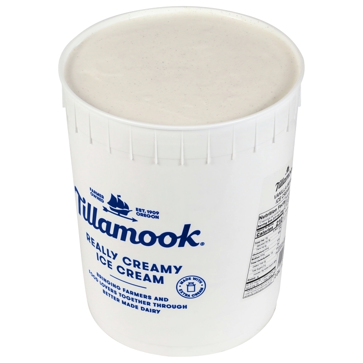 TILLAMOOK ICE CREAM VANILLA BEAN