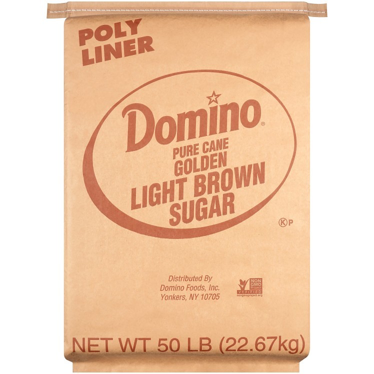 DOMINO BROWN LIGHT GRANULATED CANE SUGAR