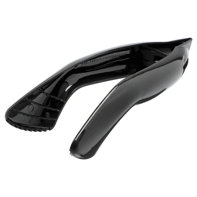 MONOGRAM BLACK POLYPROPYLENE FOLDING 6 INCH SERVING TONG