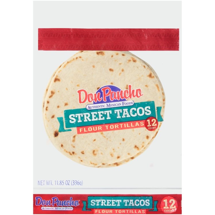 DON PANCHO STREET TACOS FLOUR TORTILLAS