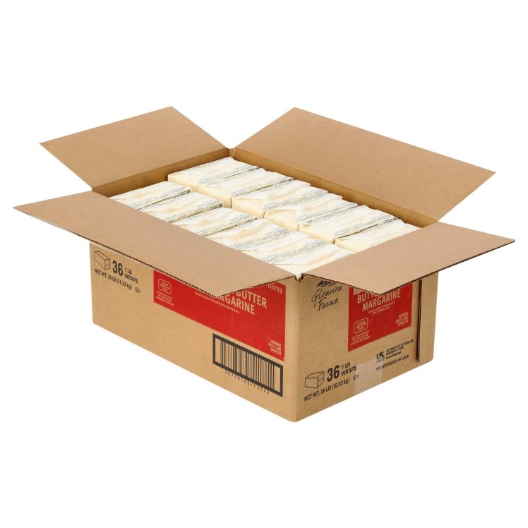 GLENVIEW FARMS MARGARINE EUROPEAN BUTTER BLEND WRAPPED
