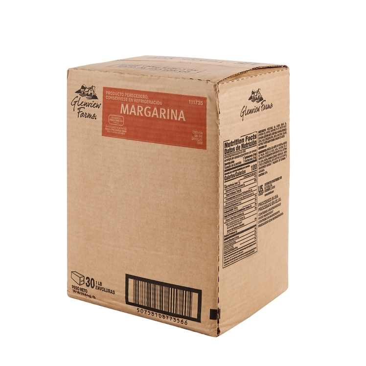 GLENVIEW FARMS SOLID INDIVIDUALLY WRAPPED SALTED MARGARINE