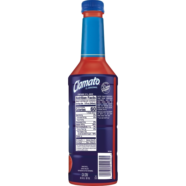 CLAMATO DRINK 34% ORIGINAL