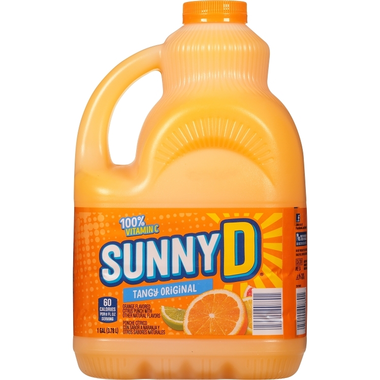 SUNNY DELIGHT TANGY ORIGINAL GALLON
