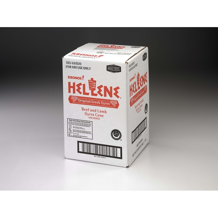 KRONOS GYRO MEAT CONE BEEF LAMB RAW