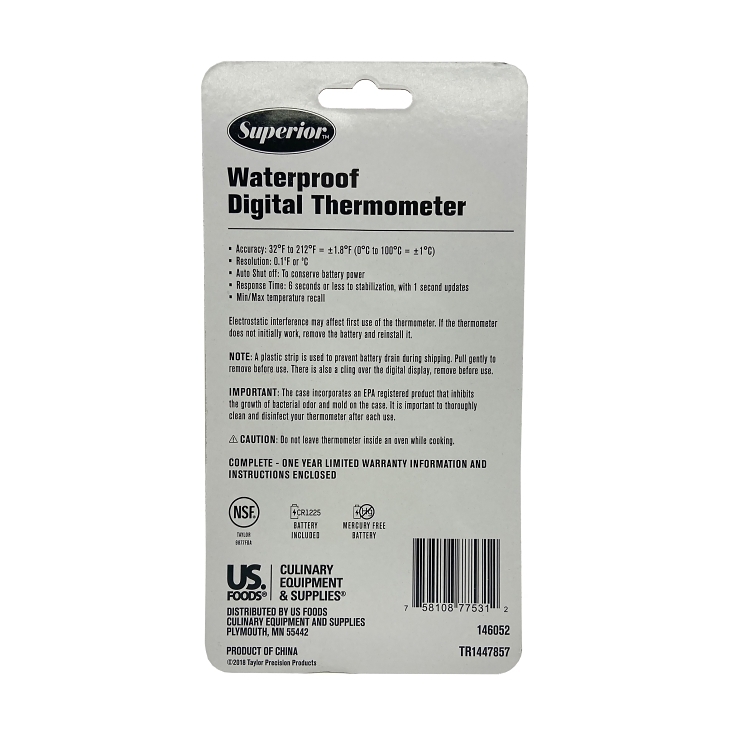 SUPERIOR / CES THERMOMETER PEN STYLE DIGITAL