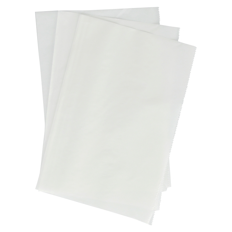 MONOGRAM WRAP 8X10.75 WAX PAPER WHITE