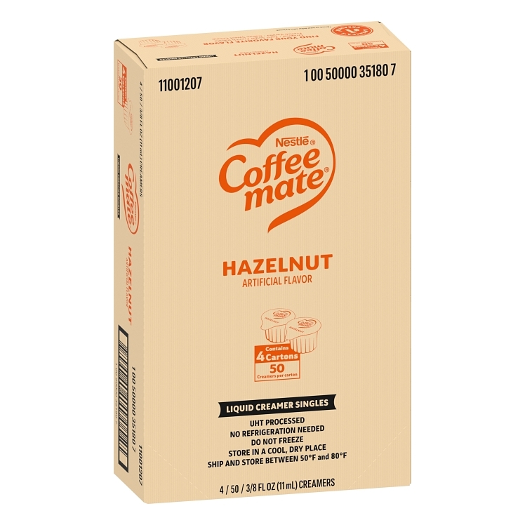 COFFEE-MATE CREAMER SINGLES HAZELNUT