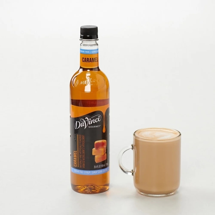 DA VINCI NATURAL SALTED CARAMEL SYRUP