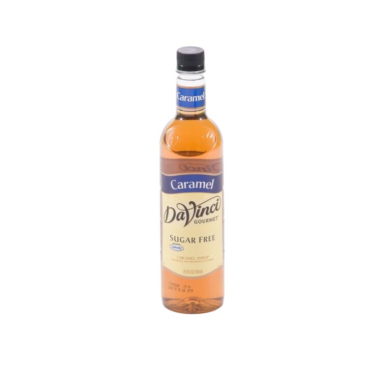 DA VINCI NATURAL SALTED CARAMEL SYRUP