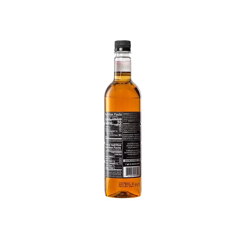 DA VINCI TOASTED HAZELNUT SYRUP