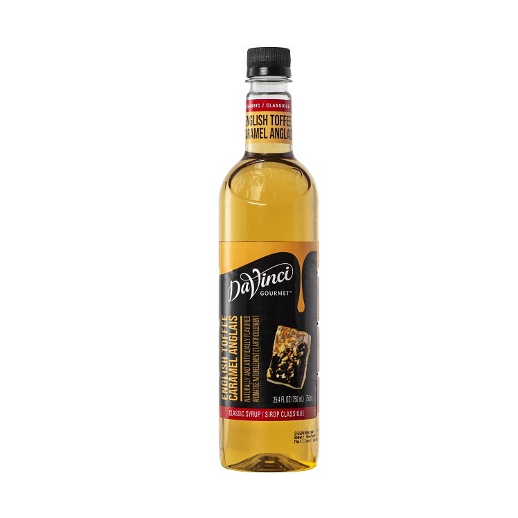 DA VINCI ENGLISH TOFFEE SYRUP