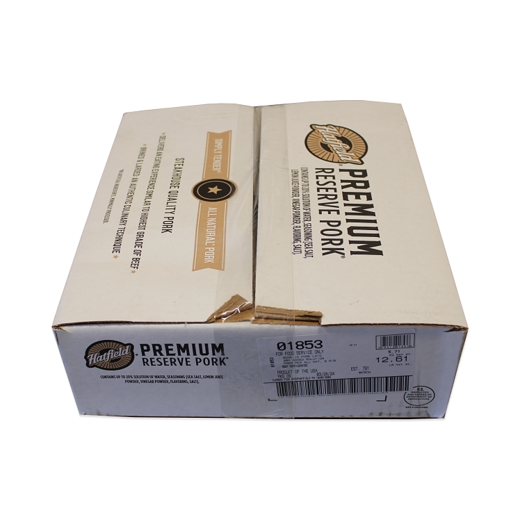 PREMIUM RESERVE LOIN BONE IN SEASONED RAW REF 2.7 LBA