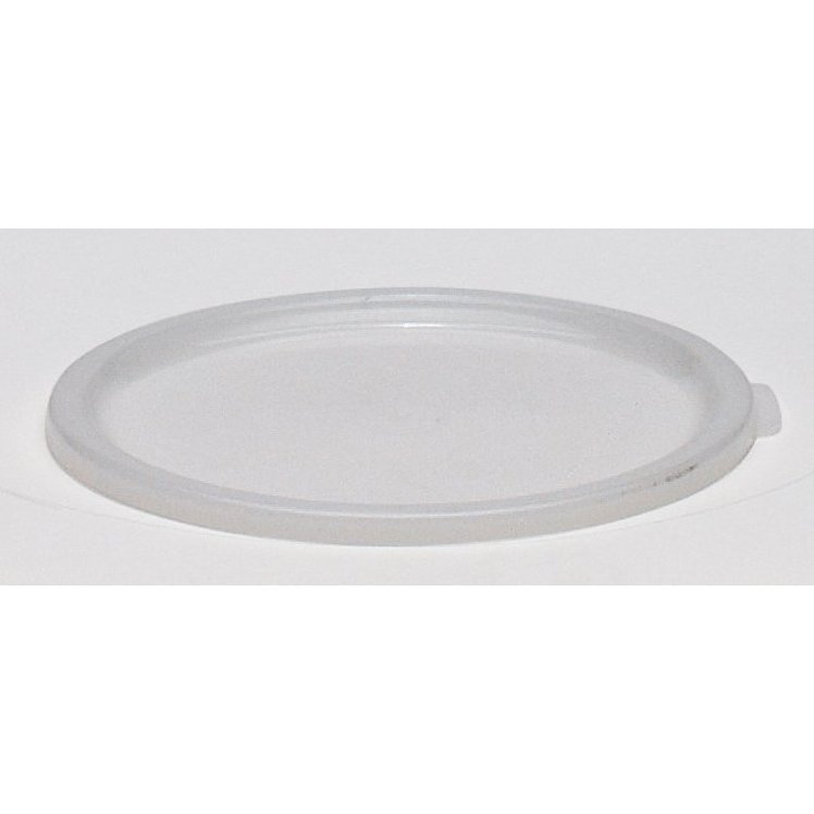 CAMBRO COVER FOOD CONTAINER 2-4 QUART WHITE POLYETHYLENE ROUND LID