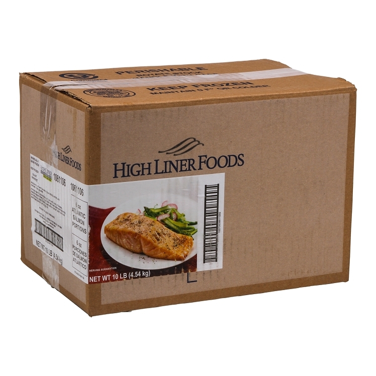 HIGH LINER FOODS ATLANTIC SALMON PORTIONS 6 OZ PORTIONS