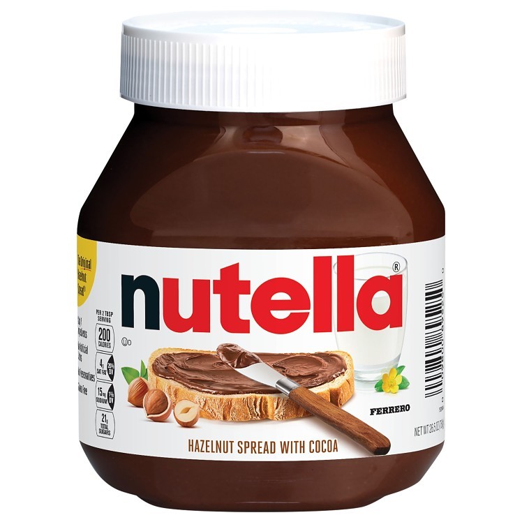 NUTELLA HAZELNUT SPREAD
