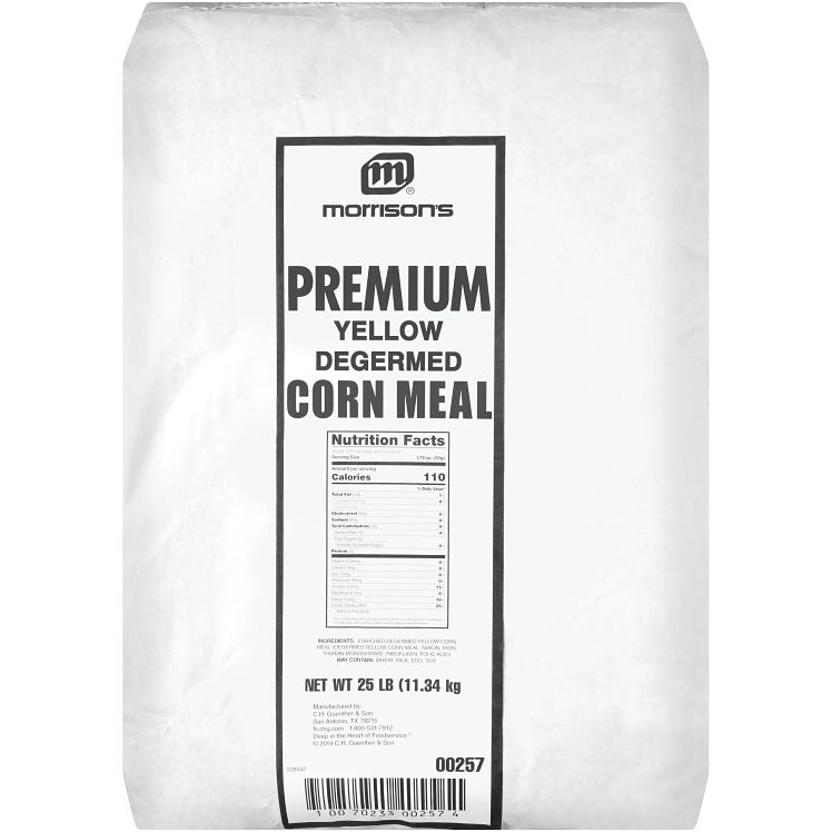MORRISONS MILLING YELLOW MEDIUM ENRICHED CORNMEAL BAG
