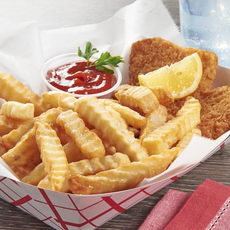 VALUE WAY 1/2 INCH CRINKLE CUT FRENCH FRIES