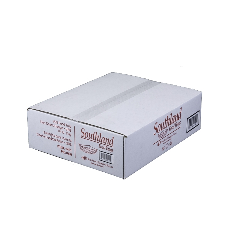 SOUTHLAND FOOD TRAY #25 1/4 LB