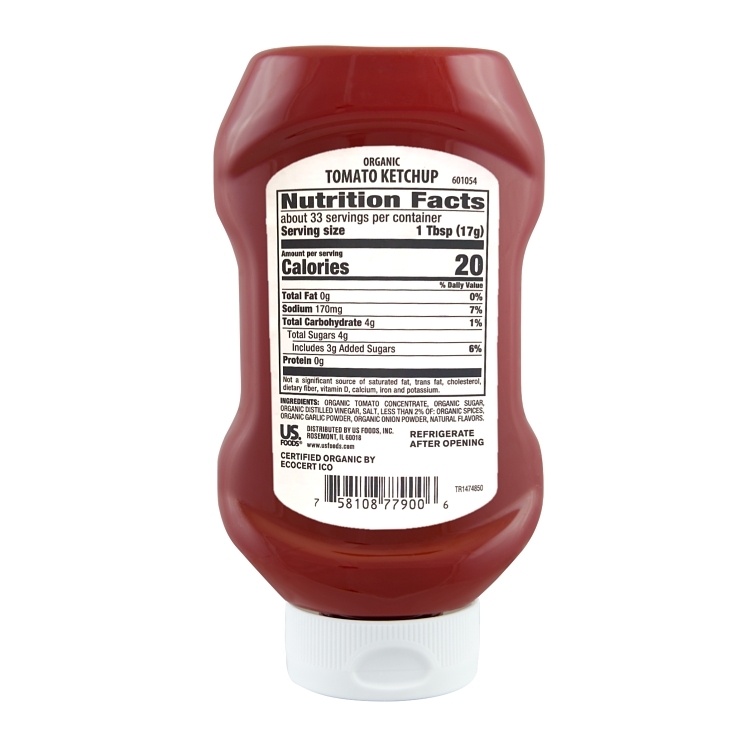 MONARCH ORGANIC TOMATO KETCHUP