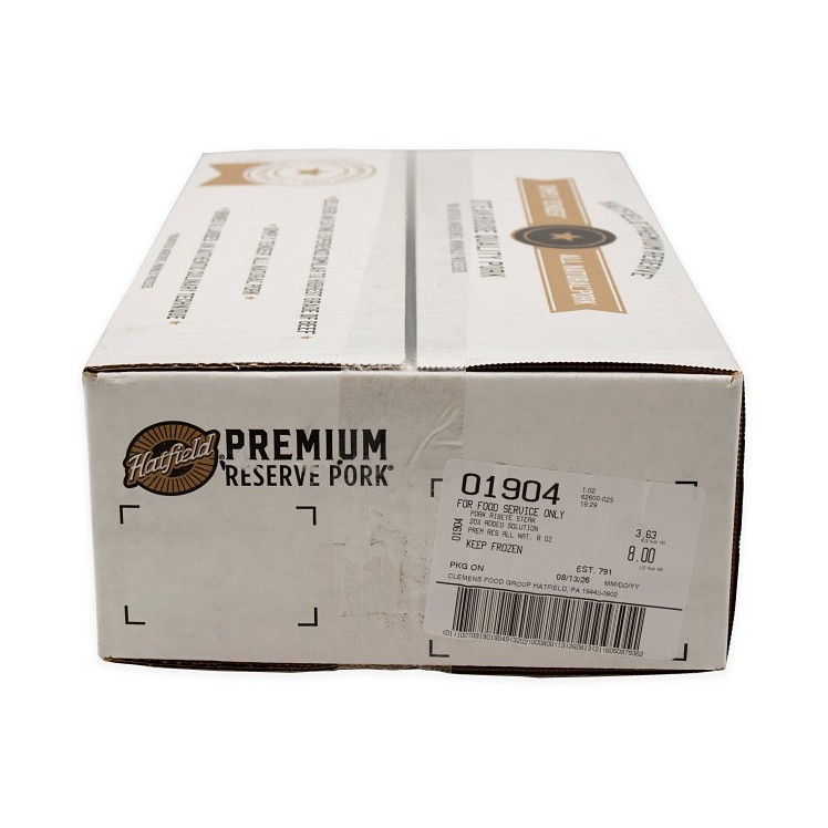 PREMIUM RESERVE PORK CHOP RIBEYE SEASONED RAW FROZEN 16/8OZ